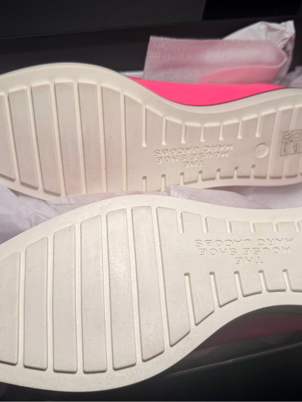 Marc Jacobs Women's Pink Platform Sneakers
